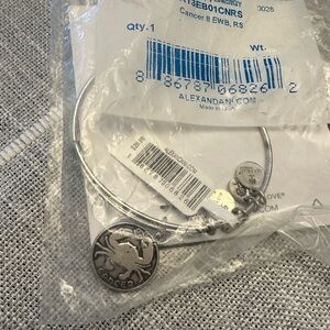 Alex and Ani Silver Cancer Zodiac Charm Bracelet